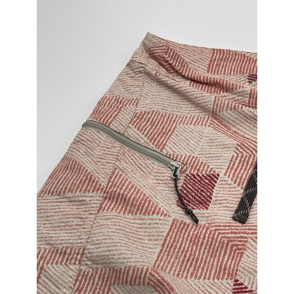 Patagonia Board Shorts Men's Size 33 Red Geometric Pattern Swim Surf Trunks - Picture 5 of 7